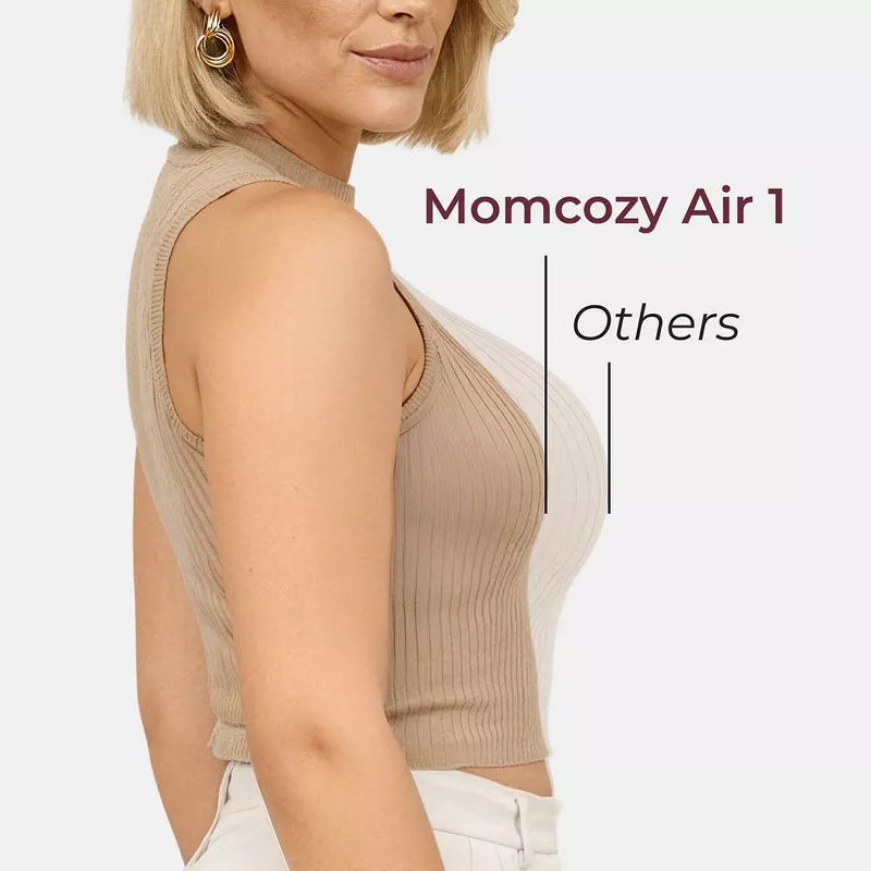 Momcozy Air 1 Ultra Slim Wearable Breast Pump (Gold)