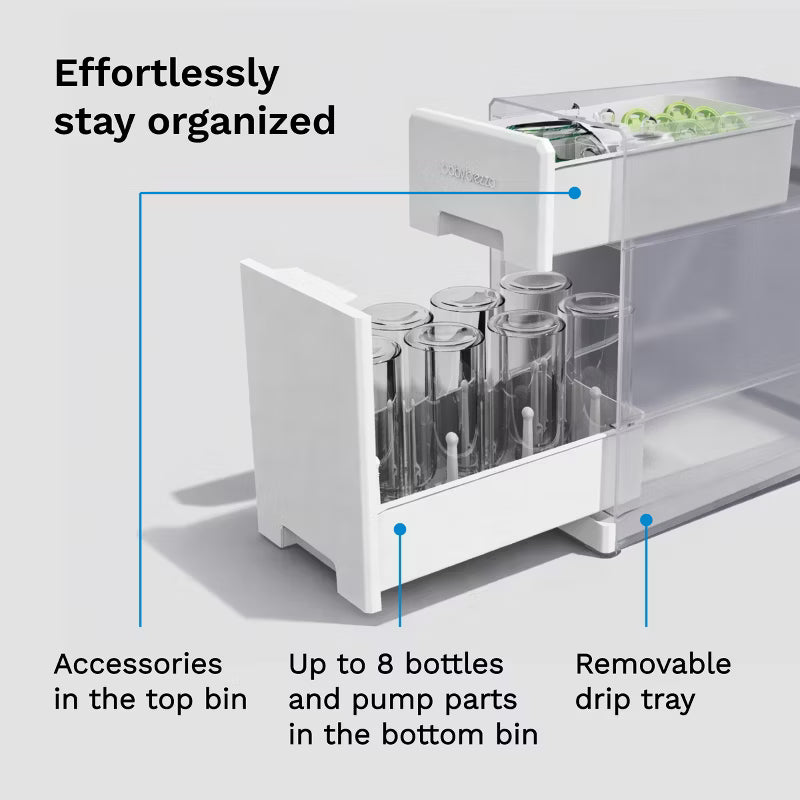 Baby Brezza Covered Drying Rack + Organizer