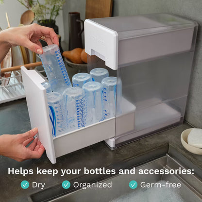 Baby Brezza Covered Drying Rack + Organizer