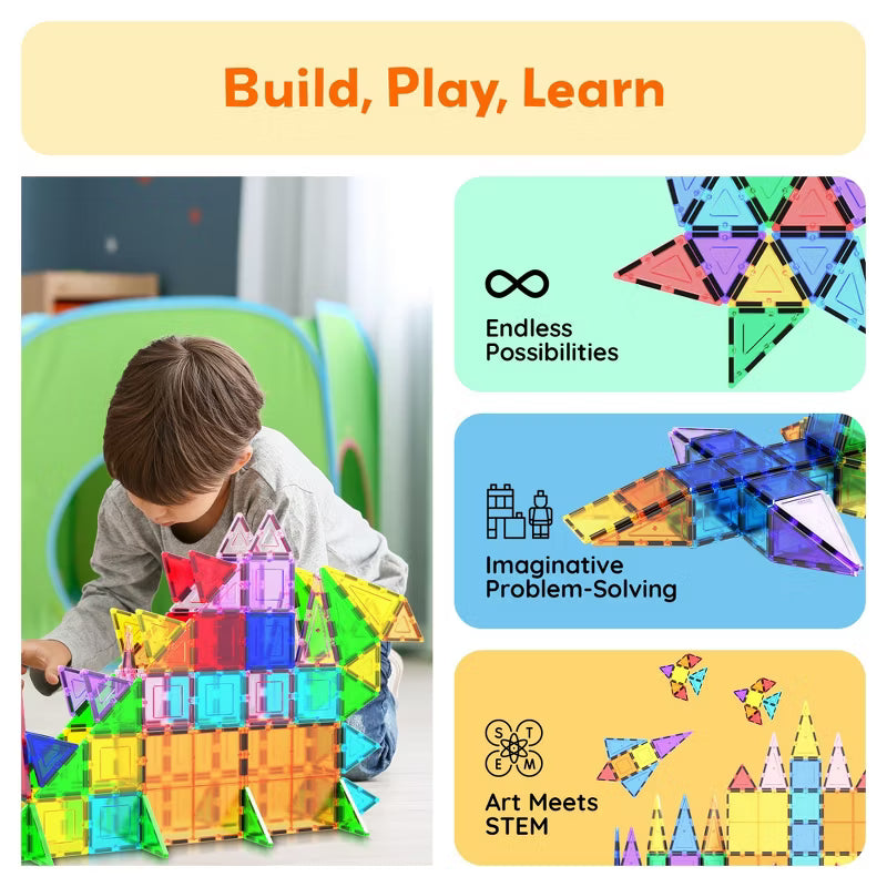 Picasso Magnetic 3d Blocks (101 Pcs)