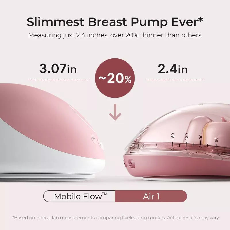 Momcozy Air 1 Ultra Slim Wearable Breast Pump (Gold)