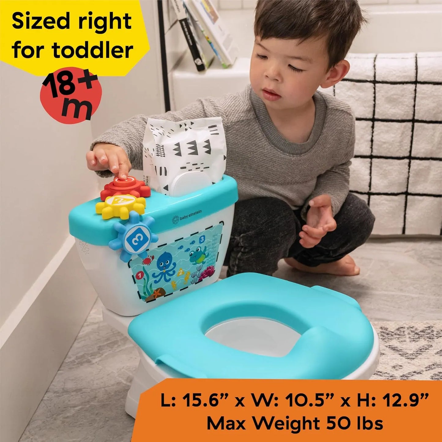 Baby Einstein Geared for Success 2-in-1 Potty Training System