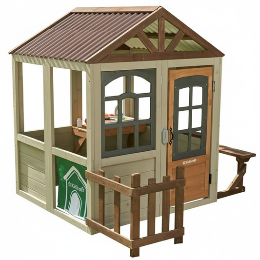 Kidkraft Pioneer Cottage Wooden Playhouse
