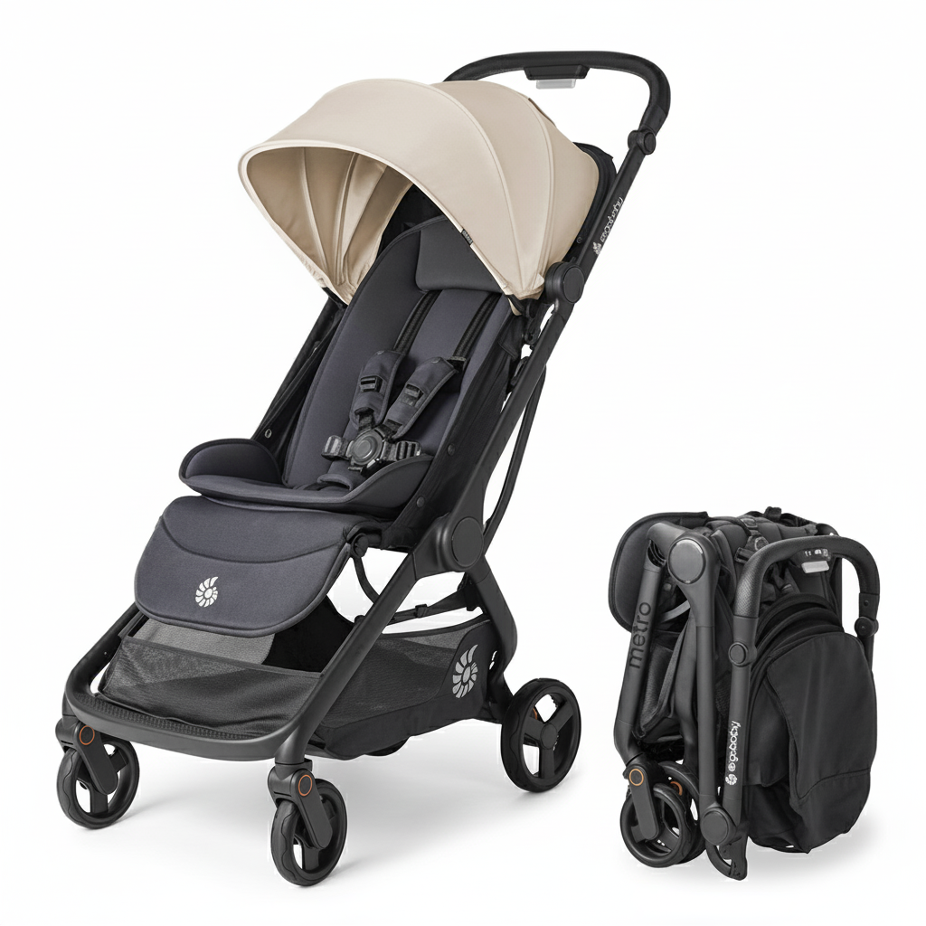 Ergobaby Metro 3 Stroller (Natural Beige)