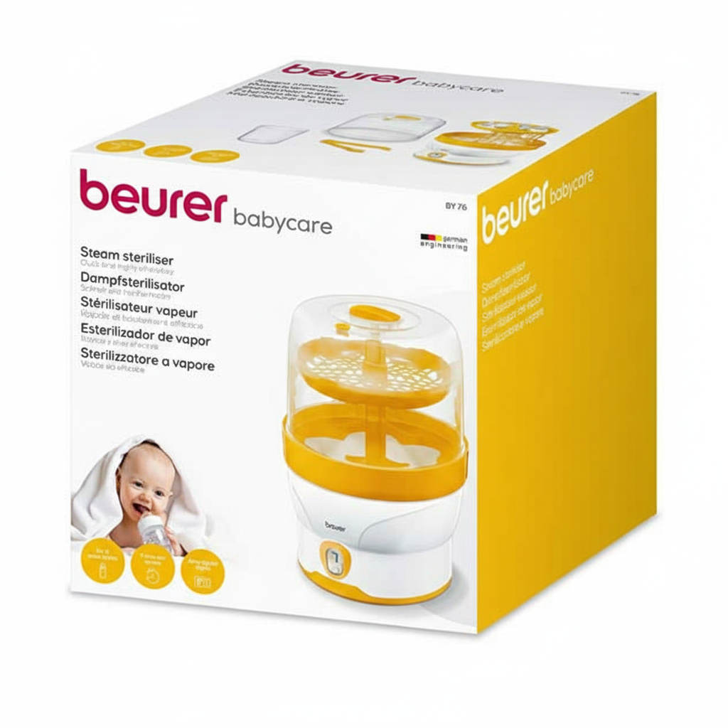 Beurer Steam Steriliser With Digital Display (BY 76)