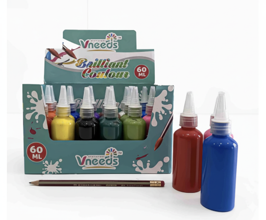 زجاجة ألوان زاهية Vneeds (60ml)