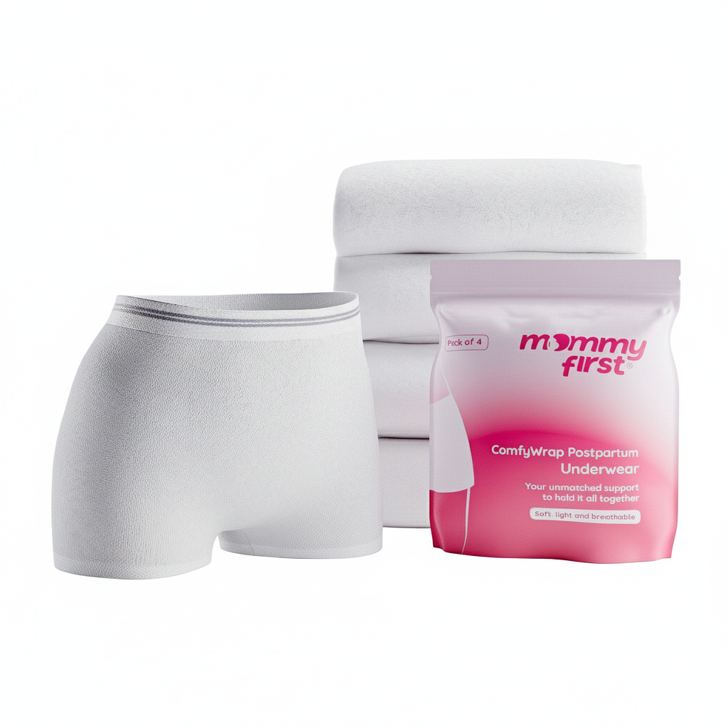 Mommy First Postpartum Underwear - Pack of 4