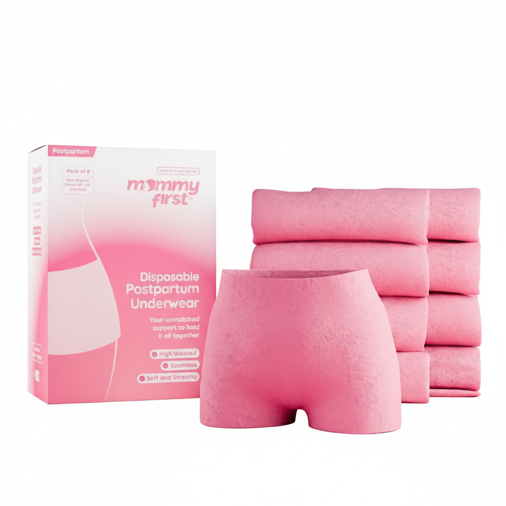 Mommy First Postpartum Underwear - Pack of 8