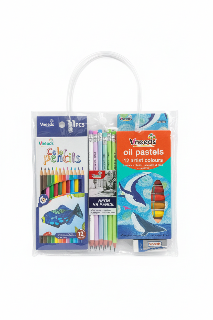 Vneeds Stationery Set Bag
