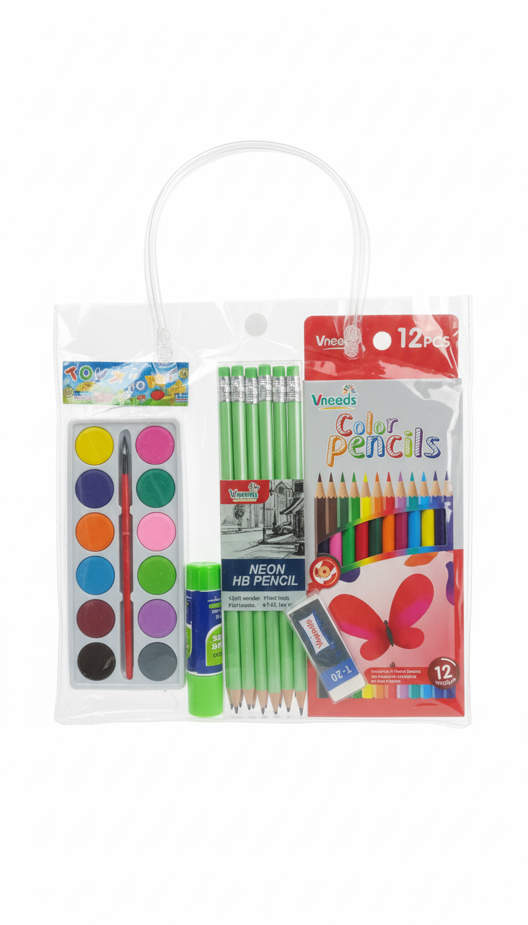 Vneeds Stationery Set Bag