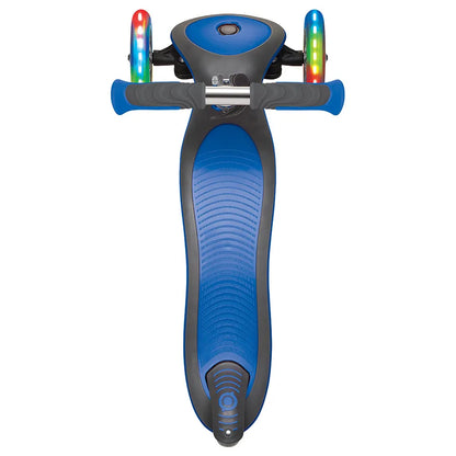 Globber - Elite Deluxe Lights Scooter - Navy Blue