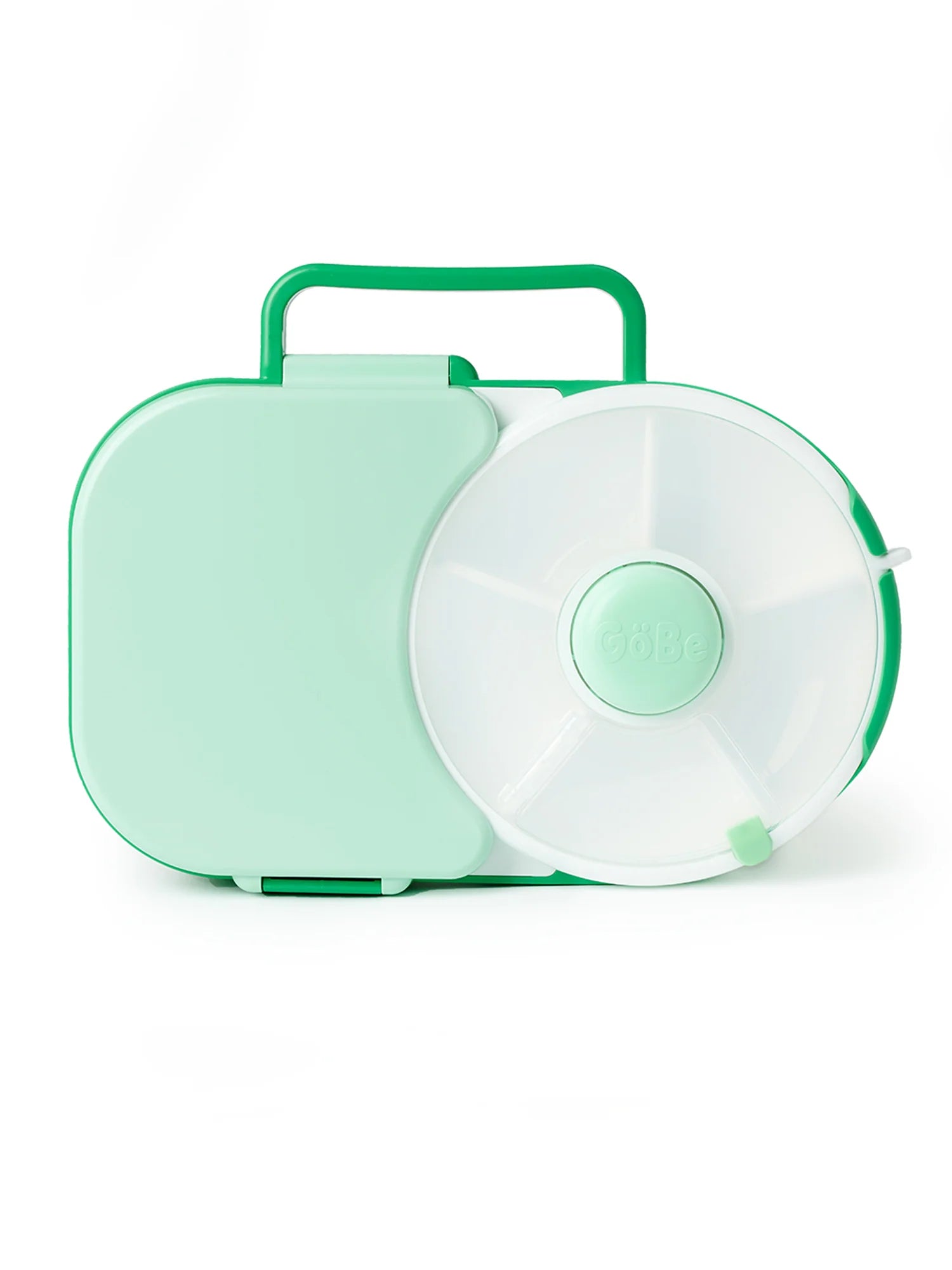 GoBe Lunchbox with detachable Snack Spinner, Sage Green