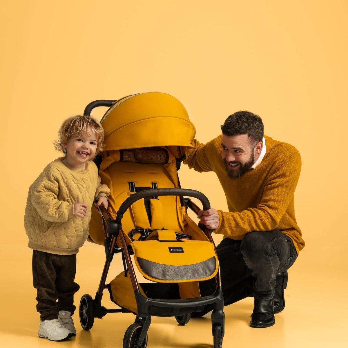 Leclerc Influencer Air Stroller – Golden Mustard