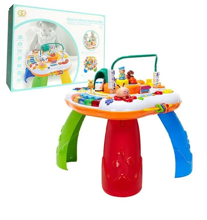 Goodway Baby Activity Learning Table With Piano Keys & Interactive Toys.