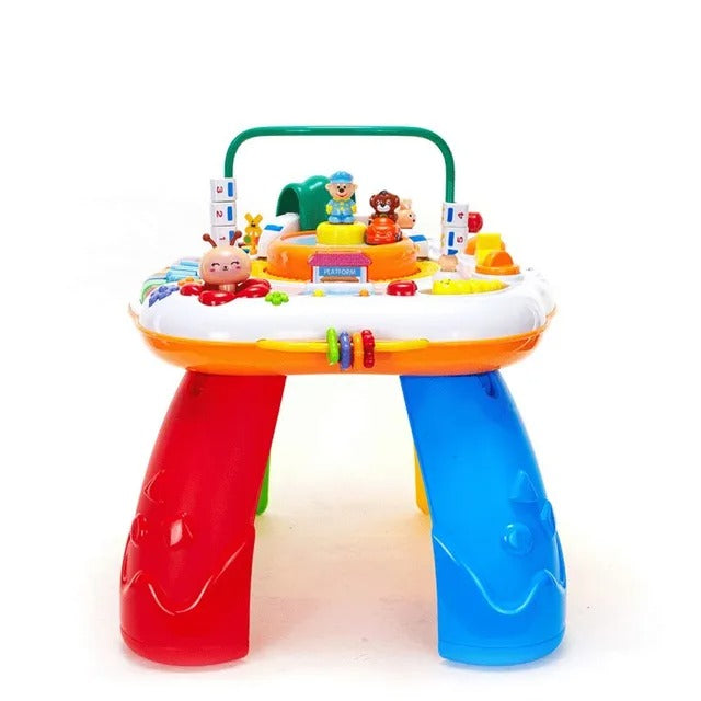 Goodway Baby Activity Learning Table With Piano Keys & Interactive Toys.