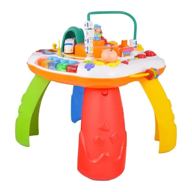 Goodway Baby Activity Learning Table With Piano Keys & Interactive Toys.