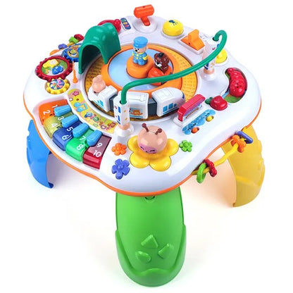 Goodway Baby Activity Learning Table With Piano Keys & Interactive Toys.