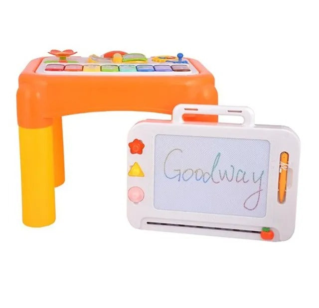 Goodway Baby Activity Table With Piano Keys & Drawing Board
