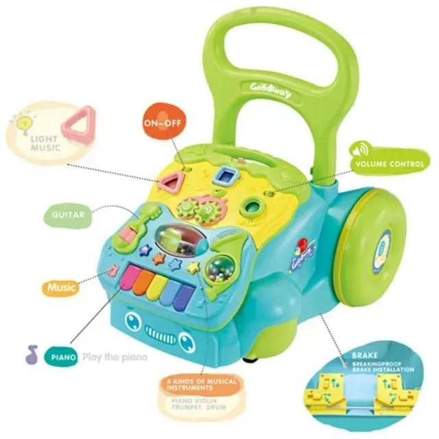 Goodway Baby Activity Walker With Music & Piano Keys