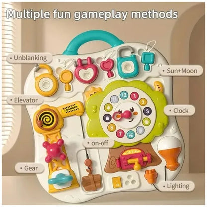 Goodway Baby Board Activity Toy With Clock & Switches