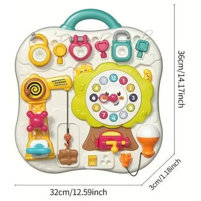 Goodway Baby Board Activity Toy With Clock & Switches