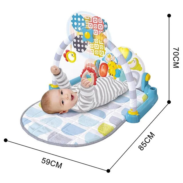 Goodway Baby Musical Play Gym Activity Mat With Piano & Lights