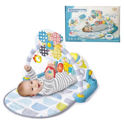 Goodway Baby Musical Play Gym Activity Mat With Piano & Lights