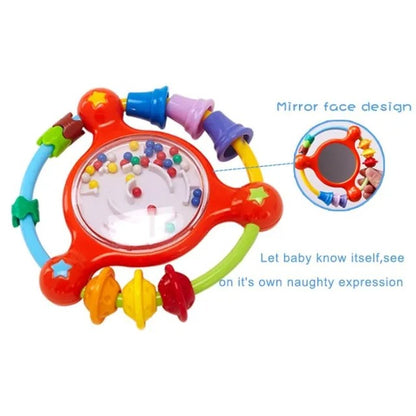 Goodway Baby Rattle Toy Colorful Beads Spinner