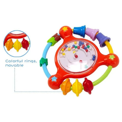 Goodway Baby Rattle Toy Colorful Beads Spinner