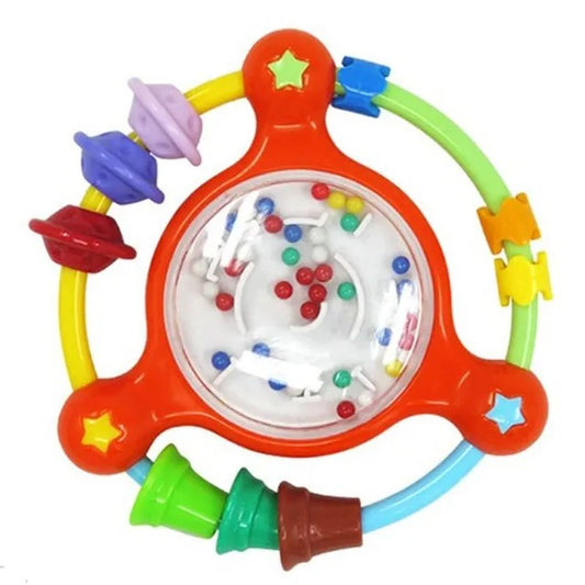 Goodway Baby Rattle Toy Colorful Beads Spinner