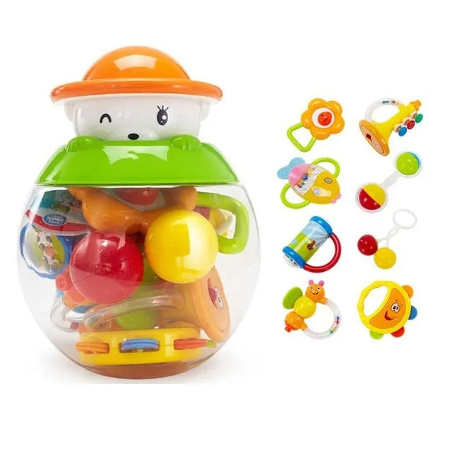 Goodway Baby Rattle Toy Gift Set With Storage Ball