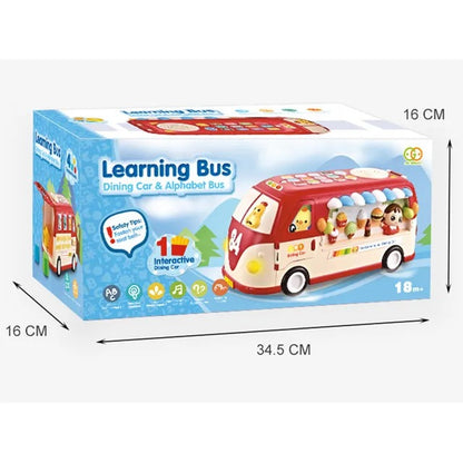 Goodway Kids Educational School Bus Toy