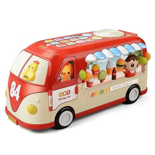Goodway Kids Educational School Bus Toy