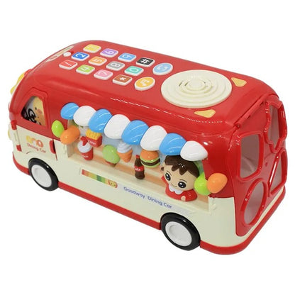 Goodway Kids Educational School Bus Toy