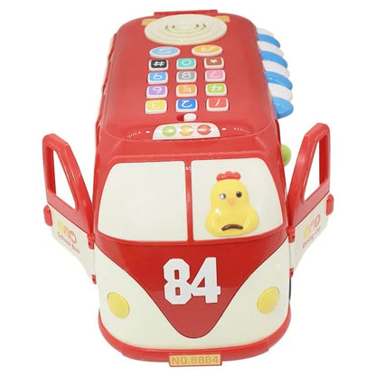 Goodway Kids Educational School Bus Toy