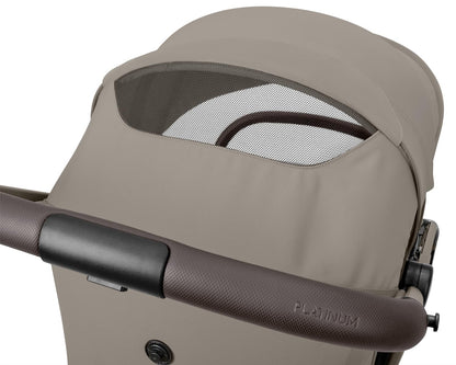 KIKKABOO Goya 2-in-1 Stroller with Carrycot - Platinum Champagne
