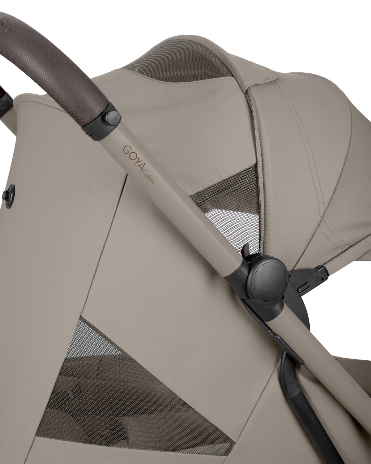 KIKKABOO Goya 2-in-1 Stroller with Carrycot - Platinum Champagne