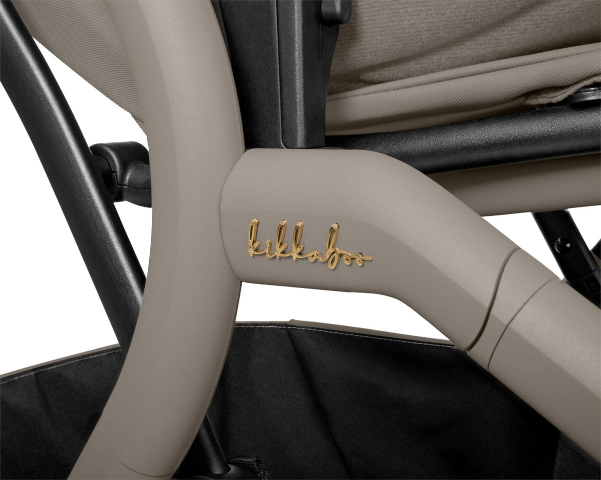 KIKKABOO Goya 2-in-1 Stroller with Carrycot - Platinum Champagne