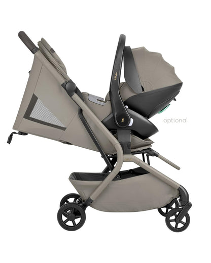 KIKKABOO Goya 2-in-1 Stroller with Carrycot - Platinum Champagne