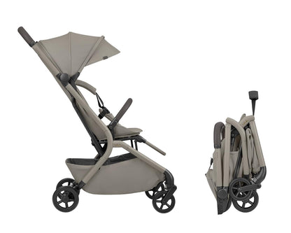 KIKKABOO Goya 2-in-1 Stroller with Carrycot - Platinum Champagne