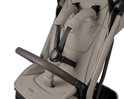 KIKKABOO Goya 2-in-1 Stroller with Carrycot - Platinum Champagne