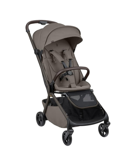 Kikkaboo - 2-in-1 Goya Stroller With Carrycot - Platinum Mocca