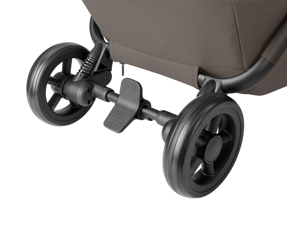 Kikkaboo - 2-in-1 Goya Stroller With Carrycot - Platinum Mocca