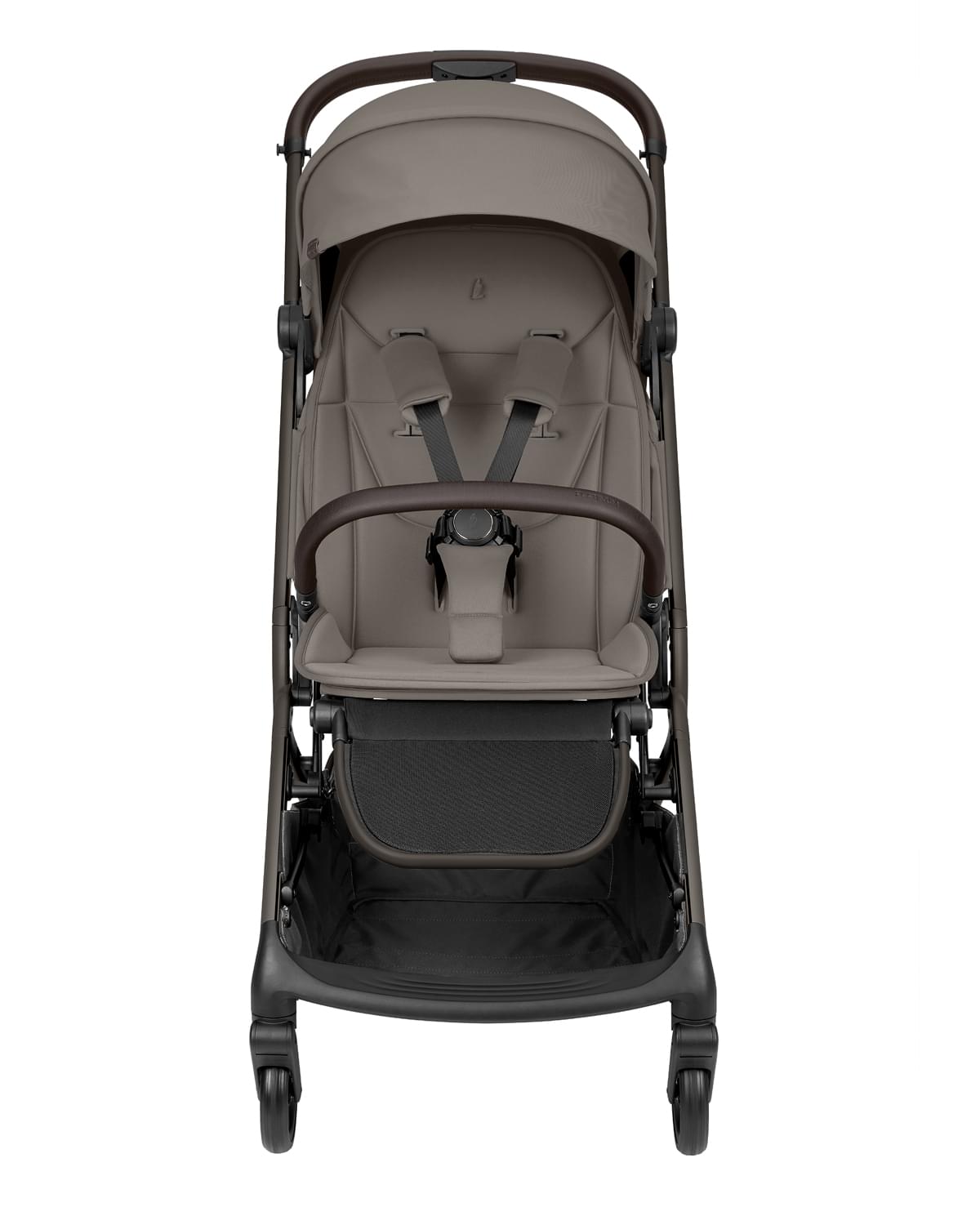 Kikkaboo - 2-in-1 Goya Stroller With Carrycot - Platinum Mocca