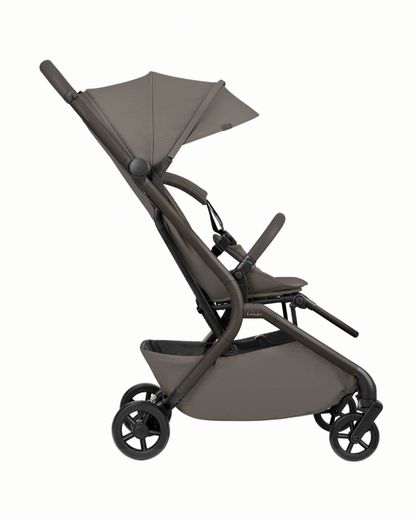 Kikkaboo - 2-in-1 Goya Stroller With Carrycot - Platinum Mocca