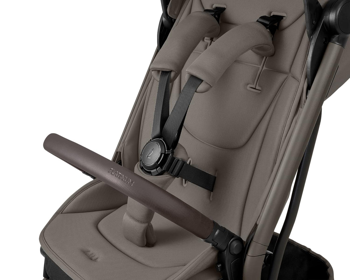 Kikkaboo - 2-in-1 Goya Stroller With Carrycot - Platinum Mocca
