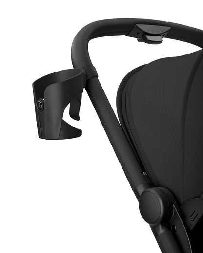 Kikkaboo - 2-in-1 Goya Stroller With Carrycot - Platinum Noir