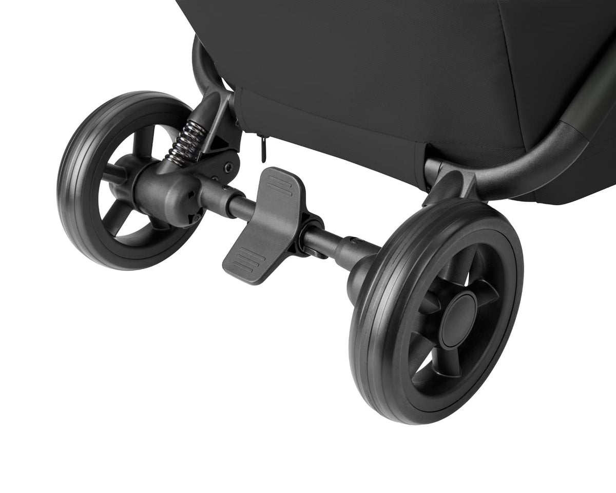 Kikkaboo - 2-in-1 Goya Stroller With Carrycot - Platinum Noir
