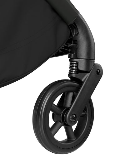 Kikkaboo - 2-in-1 Goya Stroller With Carrycot - Platinum Noir