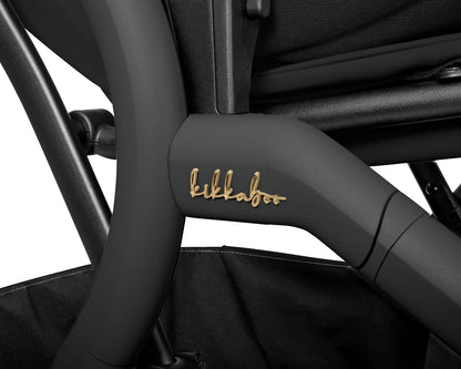 Kikkaboo - 2-in-1 Goya Stroller With Carrycot - Platinum Noir